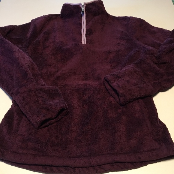 The North Face Jackets & Blazers - The North Face Mossbud Purple 1/4 Zip Fleece S